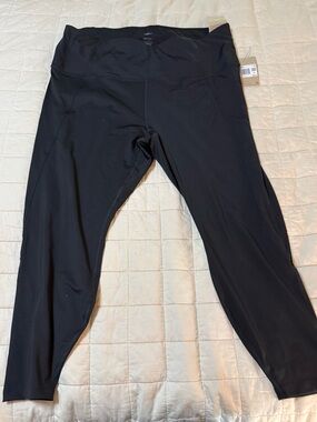 NWT Nike Yoga High-Rise 7/8 Leggings - Black - 3X